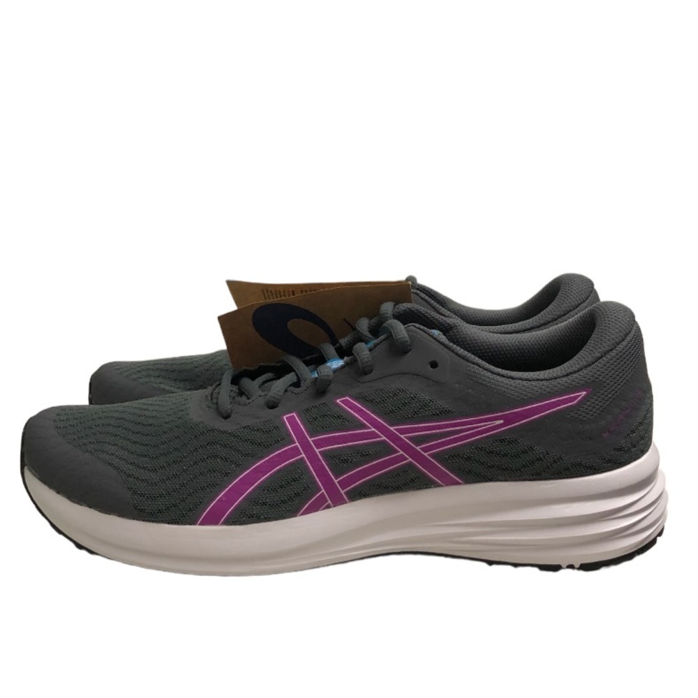 NEW! ASICS Patriot 12 Low Carrier Grey/Digital Grape Women's SIZE 9